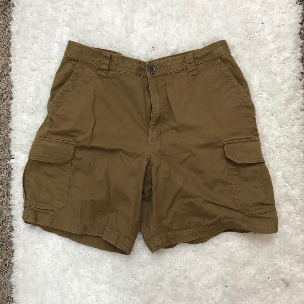 Cargo shorts.